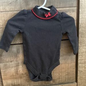 Baby Gap Minnie Mouse Long Sleeve Bodysuit